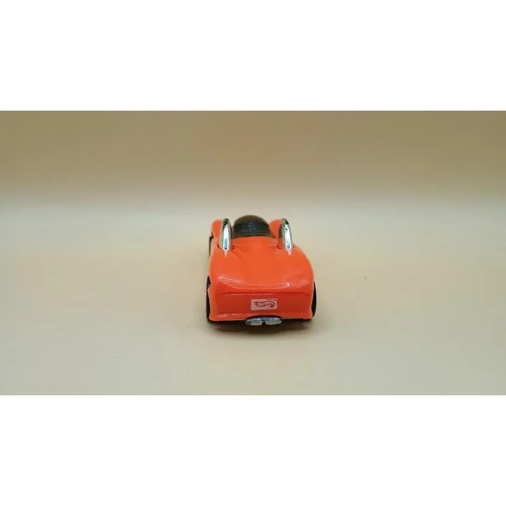 1995 HOT WHEELS POWER PIPES ORANGE W/ CHROME FINS